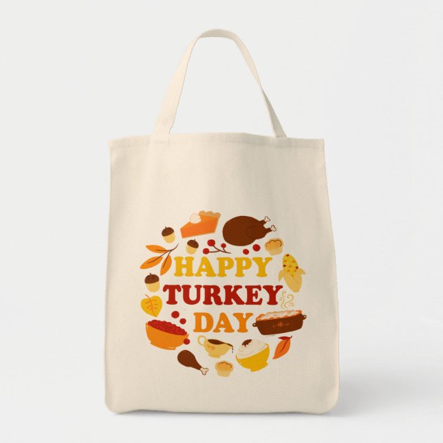 Turkiska dagen i lycklig tygkasse (Framsidan)