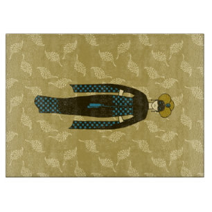 Turkiska Dam med Turban Art nouveau stil