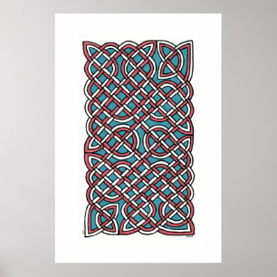 Turkiska Delight Knot (lodrät) Poster