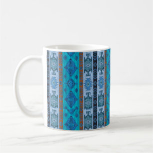 Turkiska designblå Mugg