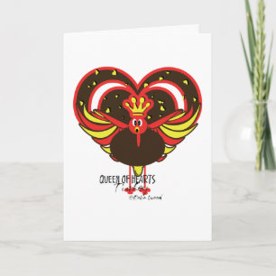 Turkiska divas - lustiga tecknader för thanksgivin helgkort