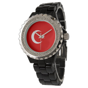 Turkiska flagga armbandsur