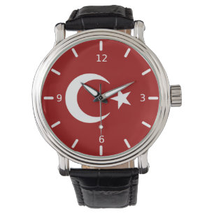 Turkiska flagga         armbandsur