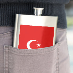 Turkiska flagga fickplunta