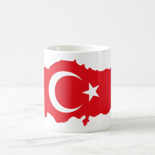 Turkiska Flagga Kaffemugg