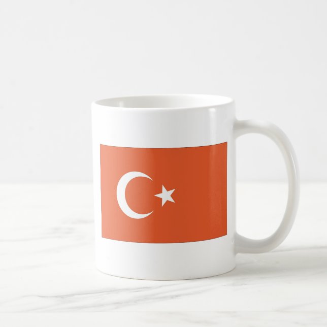 Turkiska Flagga Kaffemugg (Höger)