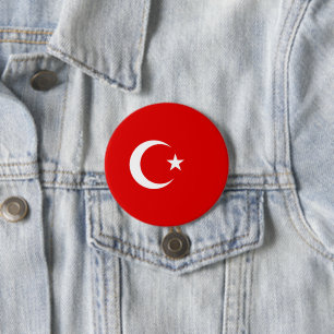 Turkiska flagga knapp