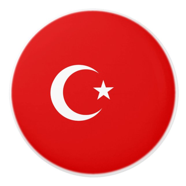 Turkiska flagga knopp (Framsidan)