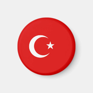 Turkiska flagga magnet