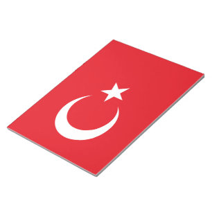 Turkiska Flagga (Turkiet) Anteckningsblock