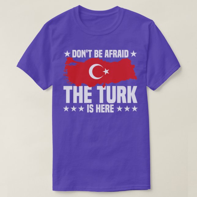 Turkiska Flagga Turkiet Gift 1 T Shirt (Design framsida)