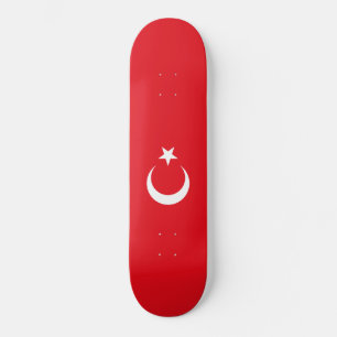 Turkiska Flagga (Turkiet) Mini Skateboard Bräda 18,5 Cm