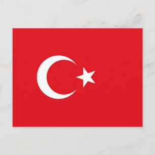 Turkiska Flagga Vykort