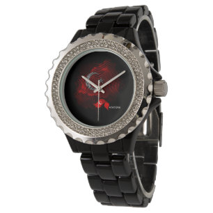 Turkiska flaggan armbandsur