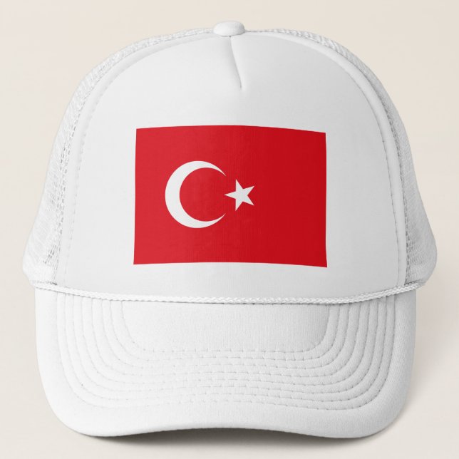 Turkiska flaggan keps (Framsida)