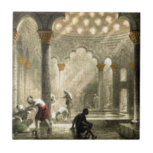 Turkiska Hamam Kakelplatta