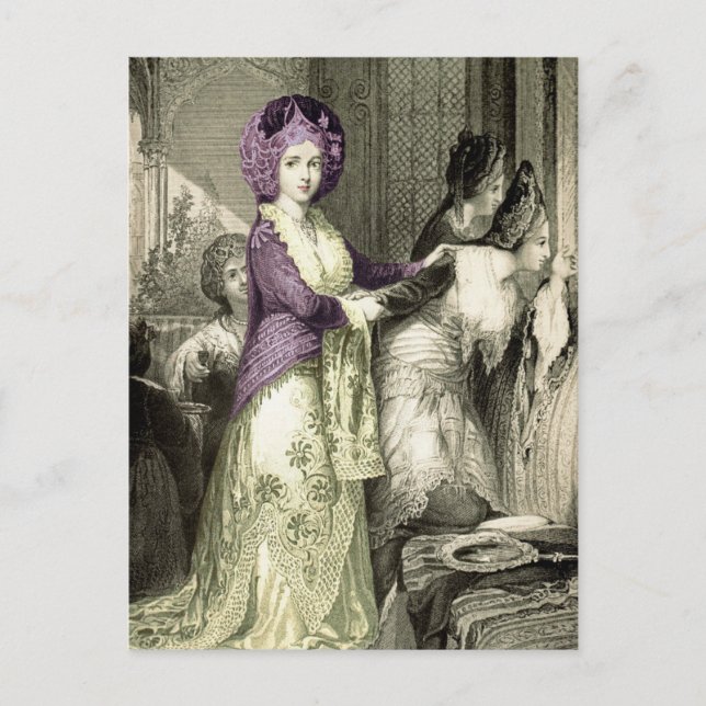 Turkiska Harem 2 Vykort (Framsida)