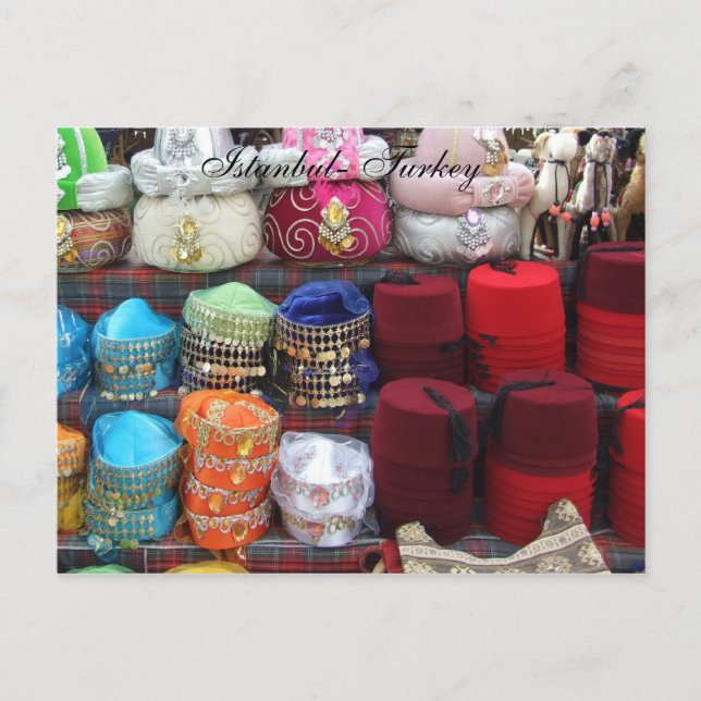 Turkiska hattvykort vykort (Framsida)