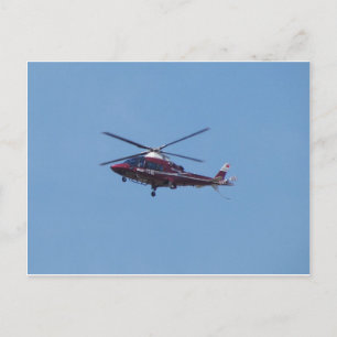 Turkiska helikopterambulans. vykort