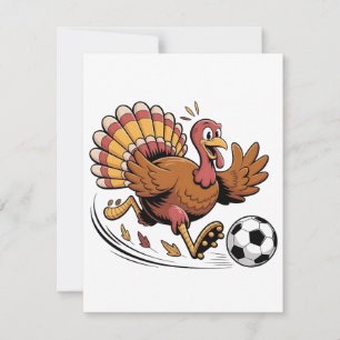 Turkiska idrotten i Thanksgivingen älskare Tack Kort