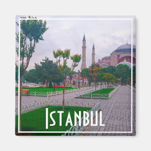 Turkiska Istanbul City Architecture Hagia Sophia Magnet