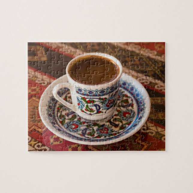 Turkiska kaffe pussel (Horisontell)