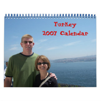 Turkiska kalendern 001, Turkiet2007 Kalender