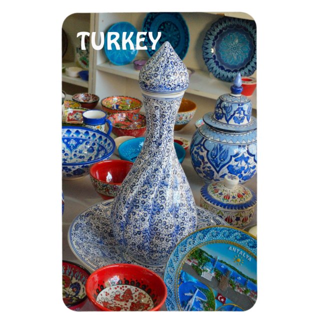 Turkiska keramik magnet (Vertikal)