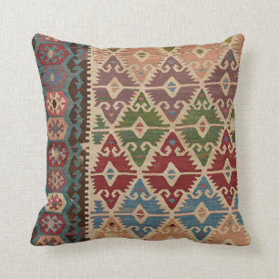 Turkiska Kilim Carpet Matta Kudde