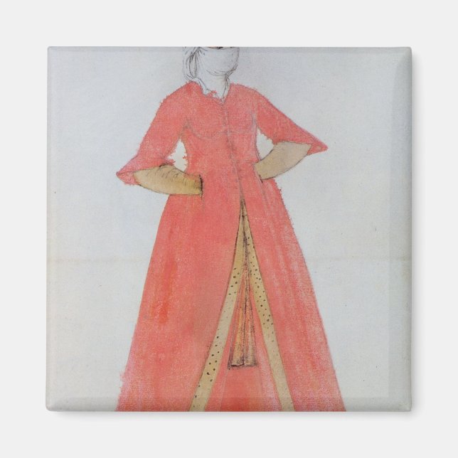 Turkiska kvinnor magnet (Framsidan)