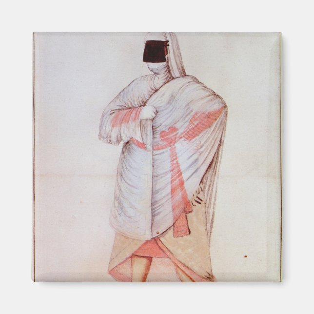 Turkiska kvinnor magnet (Framsidan)