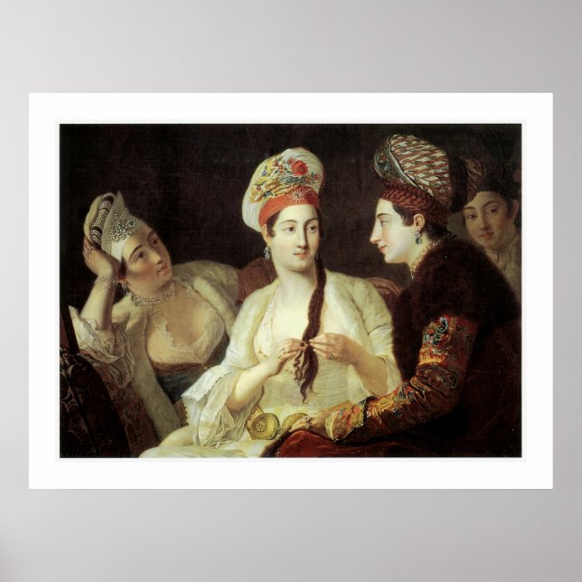 Turkiska kvinnor poster (Framsidan)