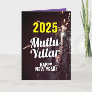 Turkiska nyåret 2025 Skicka via texthämtning Helgkort