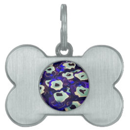 Turkiska Öga i Boncuk Shaped Amulet Bizarre Art ID-bricka Husdjur