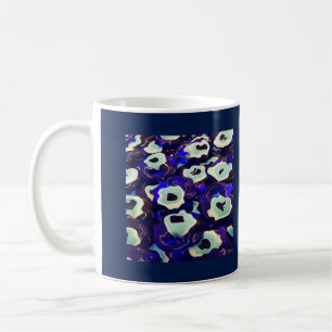 Turkiska Öga i Boncuk Shaped Amulet Bizarre Art Kaffemugg