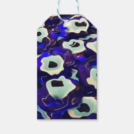 Turkiska Öga i Boncuk Shaped Amulet Bizarre Art Presentetikett