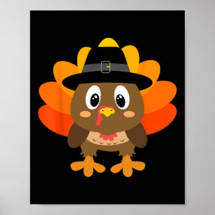 Turkiska pilgrimstrummet för pojkar och flickor Th Poster