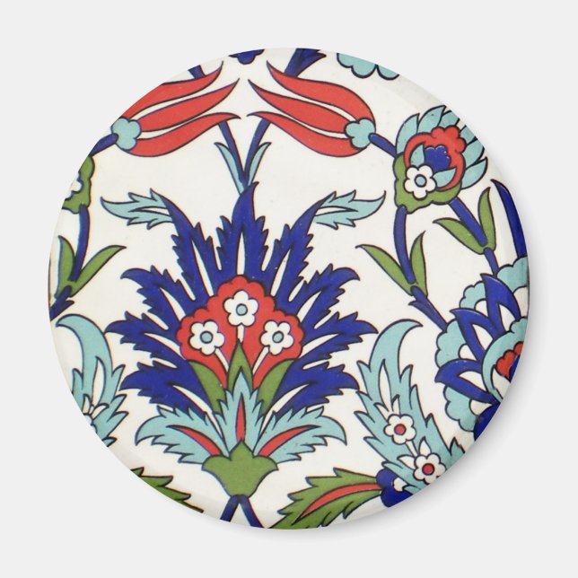Turkiska plattor magnet (Framsidan)