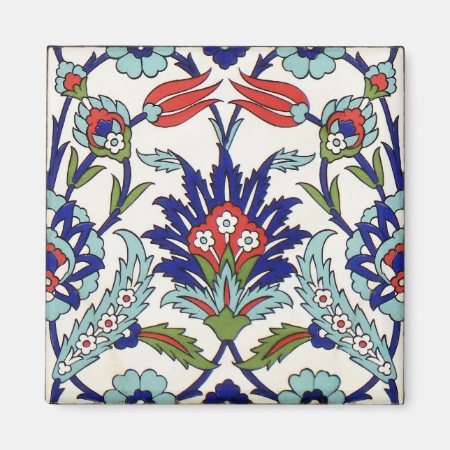 Turkiska plattor magnet (Framsidan)