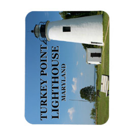 Turkiska Point Lighthouse, Maryland Flexi Magnet