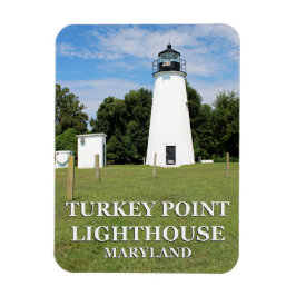 Turkiska Point Lighthouse, Maryland Flexi Magnet