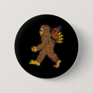 Turkiska Riding Bigfoot Thanksgiving Day Funny Sas Knapp
