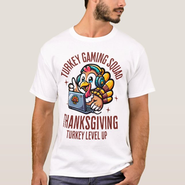 Turkiska speltorget - funnen Thanksgiving T Shirt (Framsida)