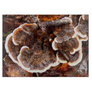 Turkiska Svan Fungi Glass Choppboard