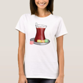 Turkiska tea och turkisk glädje t shirt