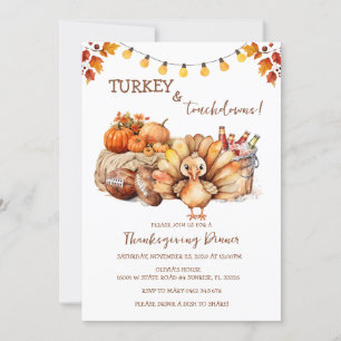 Turkiska Thanksgivingar och turistmål Inbjudningar
