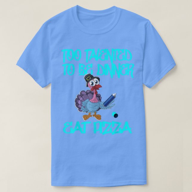 Turkiska Thanksgivingen Vegan Vegetarian Manar Wom T Shirt (Design framsida)
