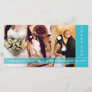 TURKISKA UNIONEN   BRÖLLOP TAANK DIG CARD TACK KORT