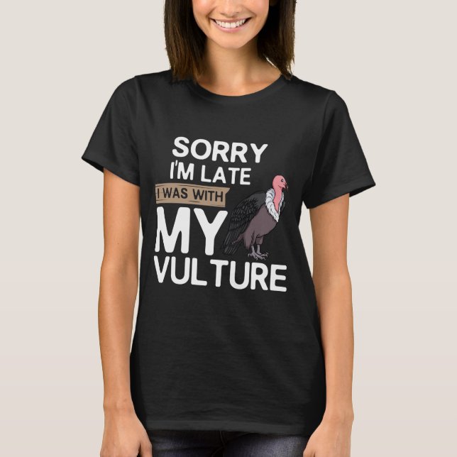 Turkiska vculture Buzzard Scavenger Bird T Shirt (Framsida)