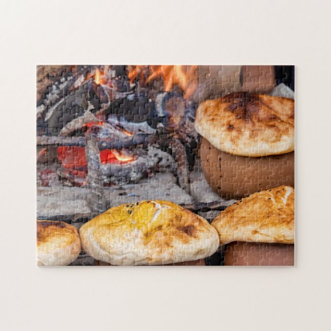 Turkiskt bröd pussel (Horisontell)